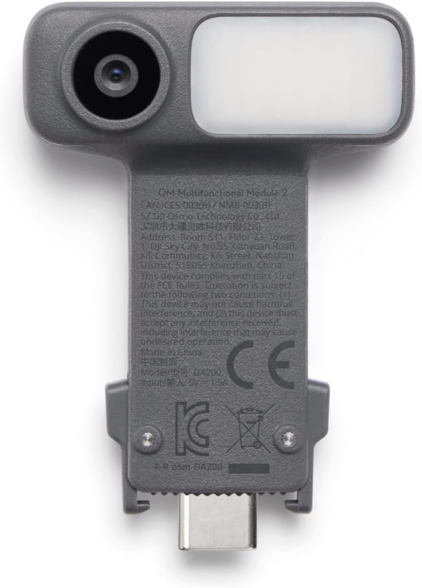 Módulo de seguimiento multifunción OM original 2, rastreador de IA nativo con luz de relleno, control de gestos, compatible con Osmo Mobile 8P