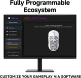 TMKB - Mouse inalámbrico para juegos, sensor óptico de 24000 DPI, b...