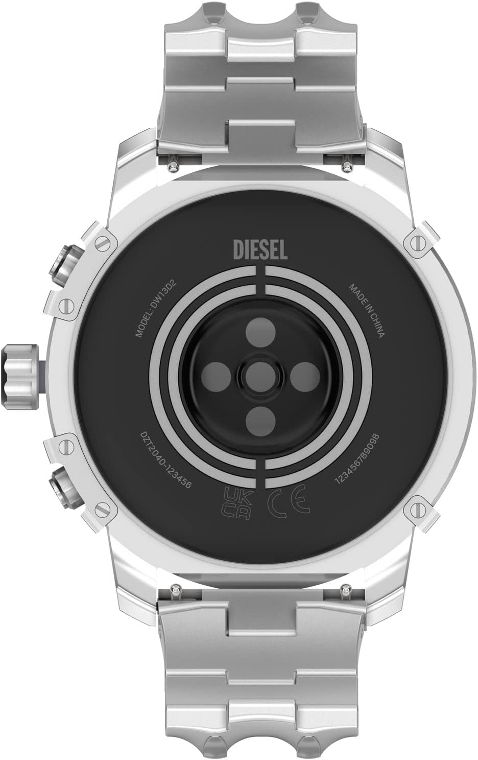 Diesel Griffed Gen 6 - Reloj inteligente con Alexa integrado, frecuencia cardíaca, oxígeno en sangre, GPS, seguimiento de actividad, altavoz, notificaciones de teléfonos inteligentes