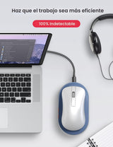 Vaydeer Air 3 - Mouse movedor ultra delgado, con temporizador de in...