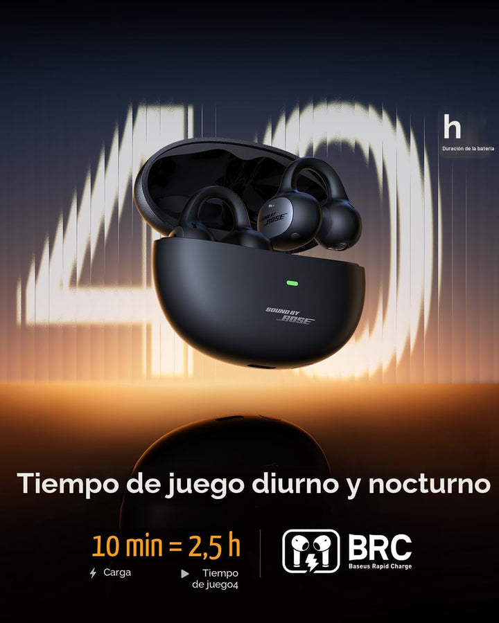 Baseus Inspire XC1 - Auriculares abiertos con clip, sonido de Bose,...