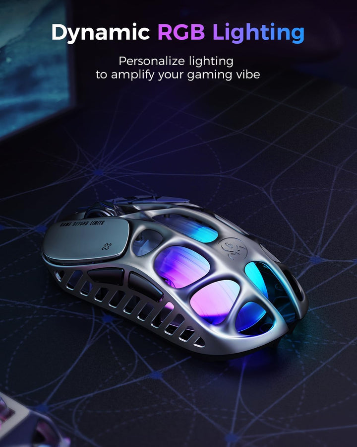 GravaStar Mercury X Ratón Inalámbrico para Juegos \u2013 Sensor PAW...