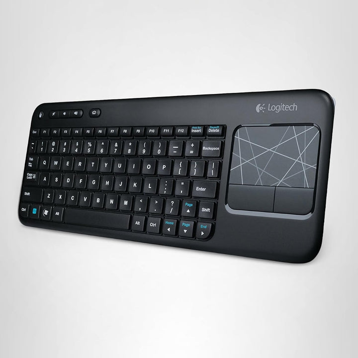 Logitech teclado táctil inalámbrico K400 con panel táctil múltiple...