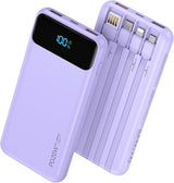 Cargador portátil, cargador de batería de carga rápida de 10000 mAh...