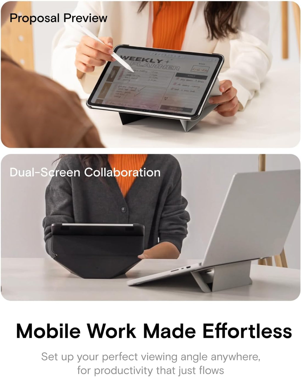 MOFT Dynamic Folio - Funda para iPad Air de 13 pulgadas M4/M3/M2
