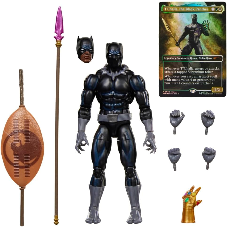 Marvel Legends Series Magic: Gathering negro Panther (exclusivo de