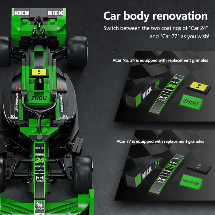 CaDA C55032W Kick Sauber F1 Team C44 Juego de construcción