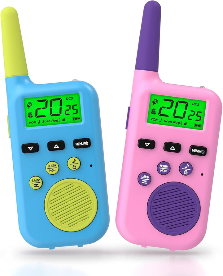 Peakeep Walkie Talkies para niños de largo alcance 3 millas, juguet...