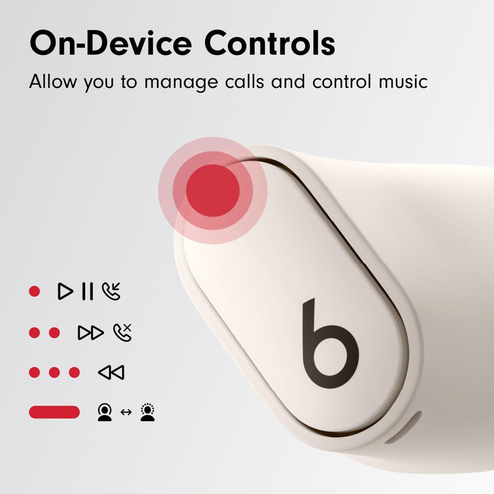 Beats Studio Buds + - Marfil con AppleCare+ (2 años)