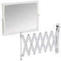 JERDON J2020C - Espejo de maquillaje de pared, aumento 5X, cromado, J2020C