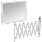 JERDON J2020C - Espejo de maquillaje de pared, aumento 5X, cromado, J2020C