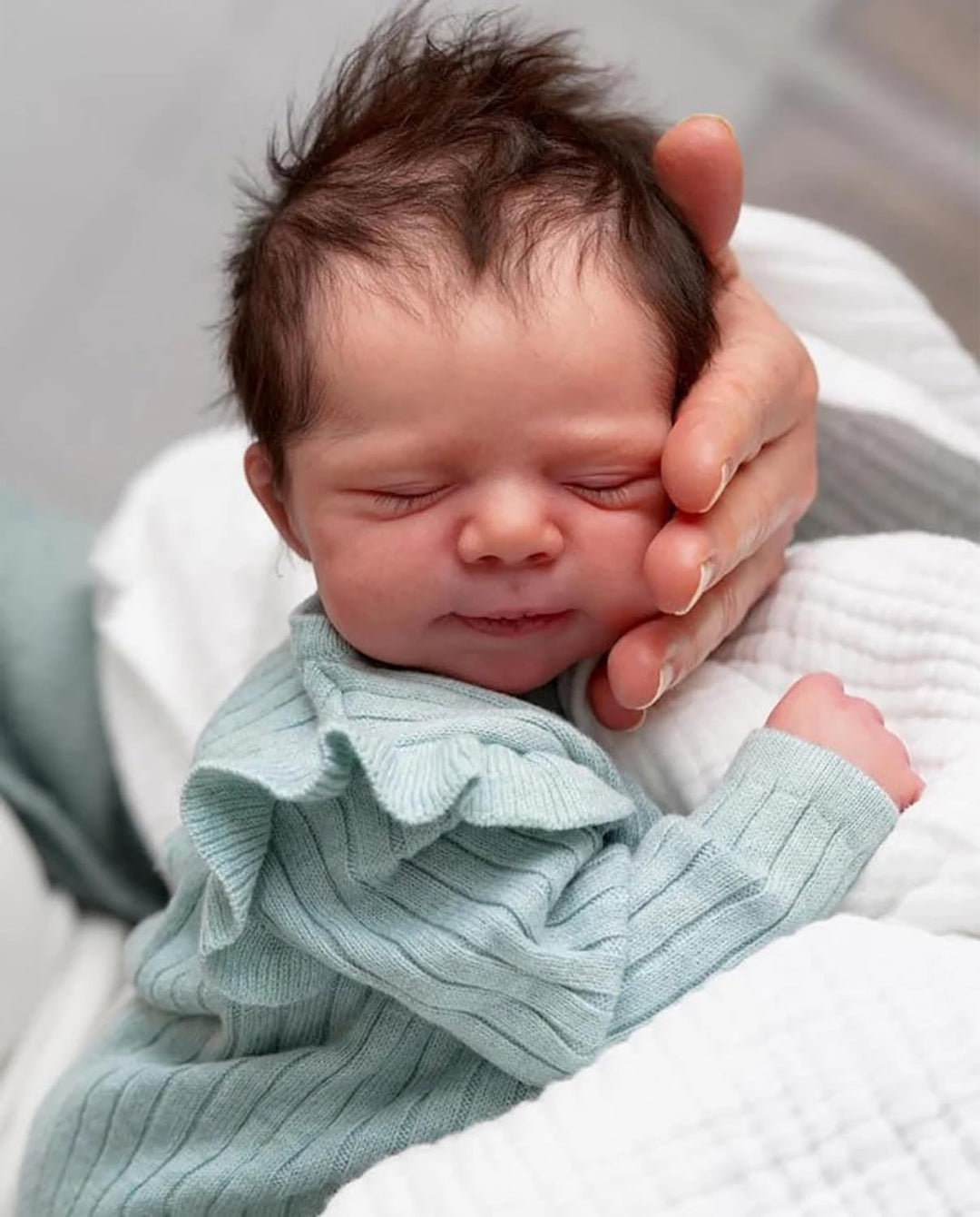 Zero Pam Muñecas Bebé Reborn Realistas Niño 18 Pulgadas Niña Recién...