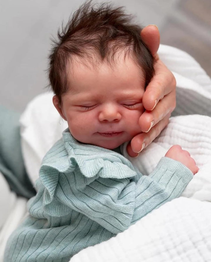Zero Pam Muñecas Bebé Reborn Realistas Niño 18 Pulgadas Niña Recién...