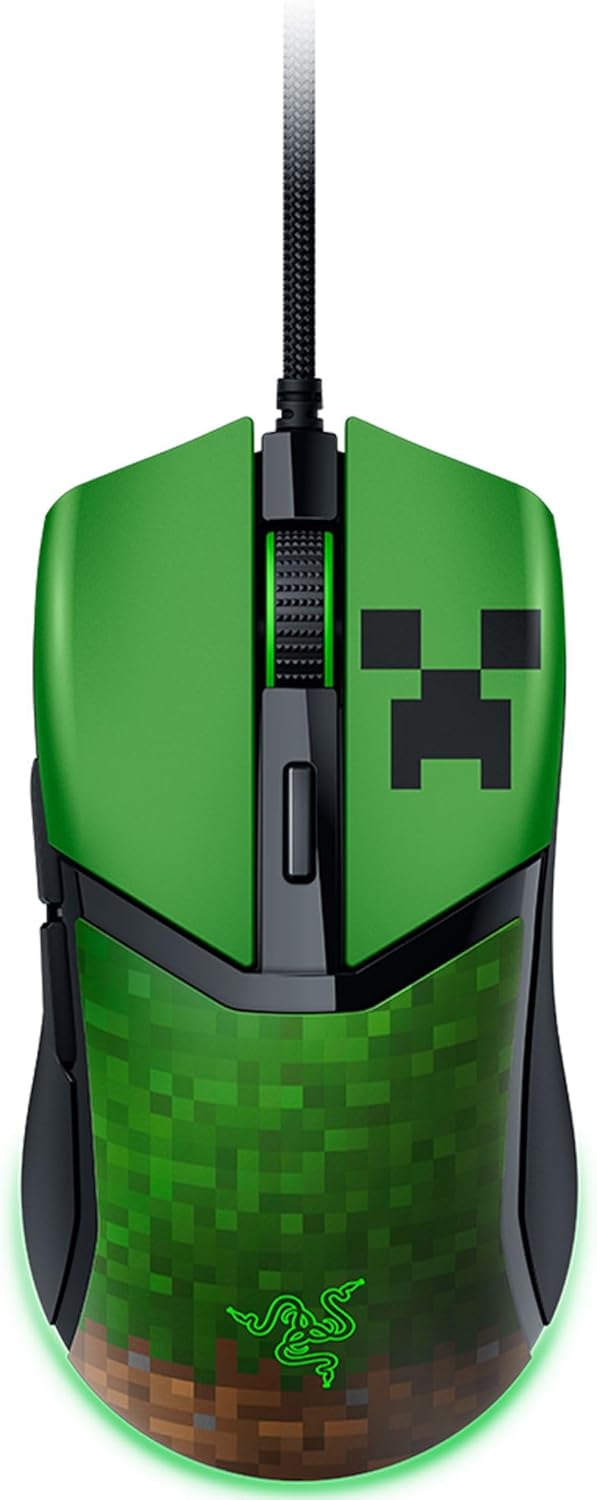 Ratón Razer Cobra con cable para juegos: 58g ultra ligero - Interru...