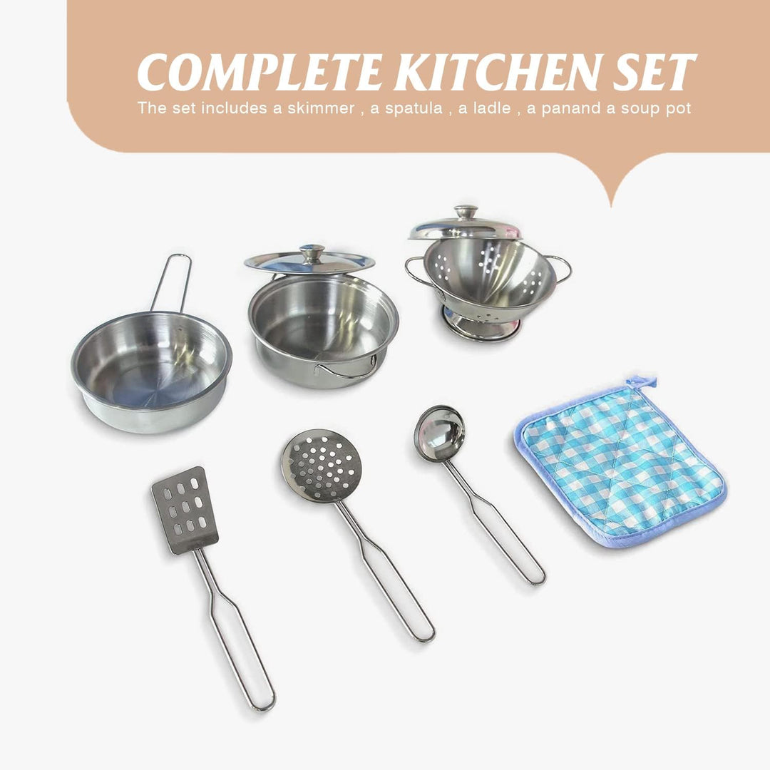 TaoHFE Juego de Cocina de Juguete, Juego de Cocina Azul para Niños...