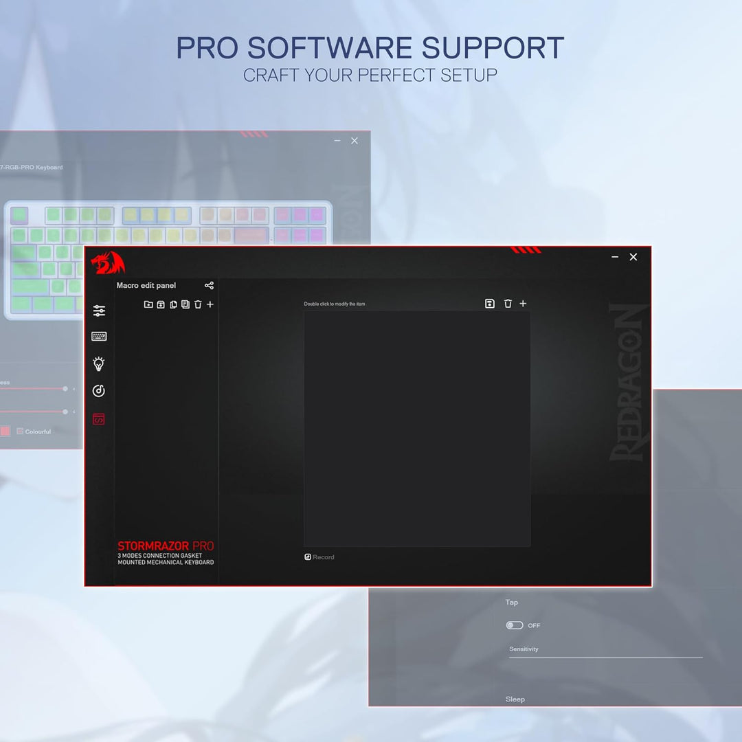 Redragon K707 PRO SE Teclado Gaming RGB Inalámbrico con Gasket 80%,...