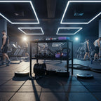 Rack Ajustable para Mancuernas/Kettlebells 500-800LB Pesado con Cobertura Opcional