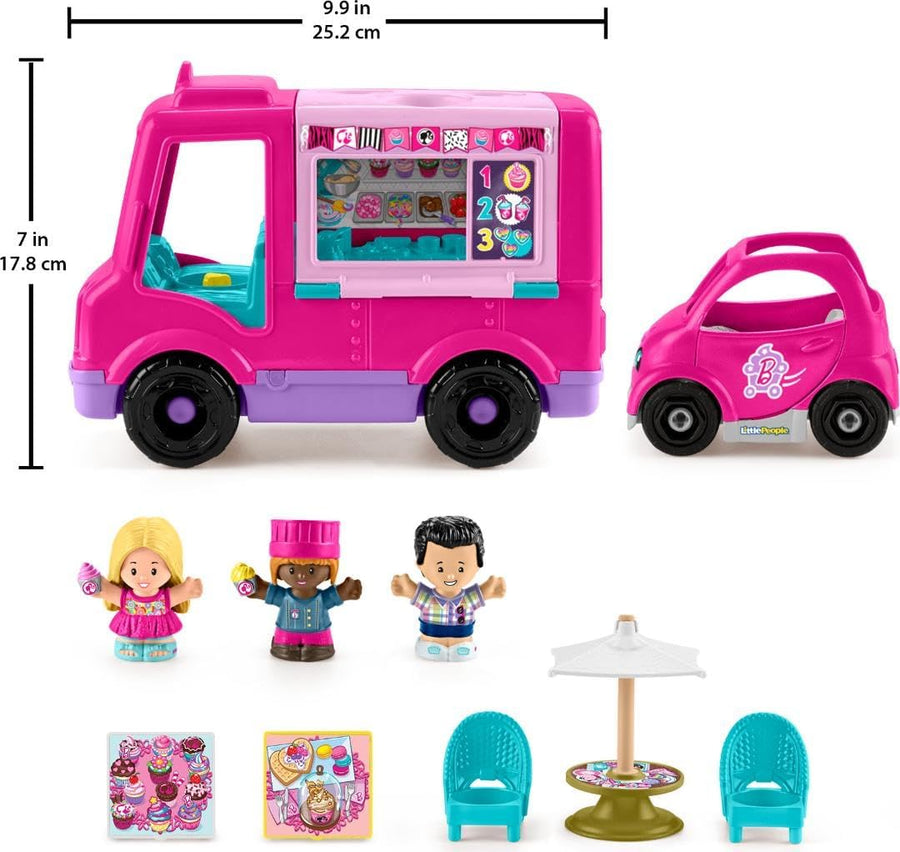 Fisher-Price Little People Barbie Camion de Cupcakes