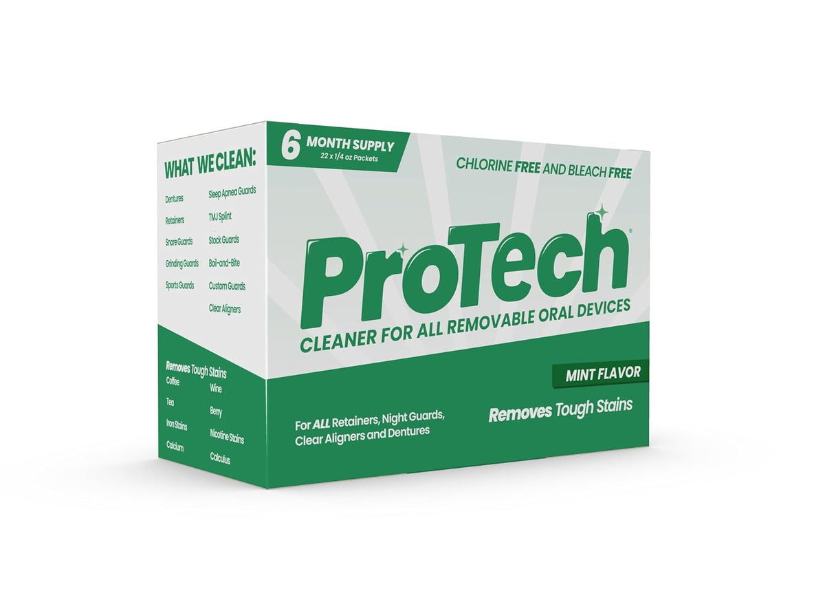 Protech - Limpiador de dentaduras postizas (180 días)