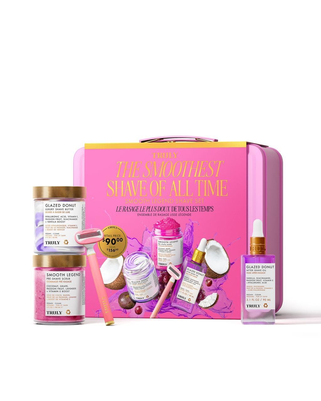 Set de Afeitado de Lujo Truly | La colección definitiva de afeitado...