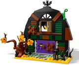 LEGO Set de juguete de construcción de granja de Halloween con esqu...