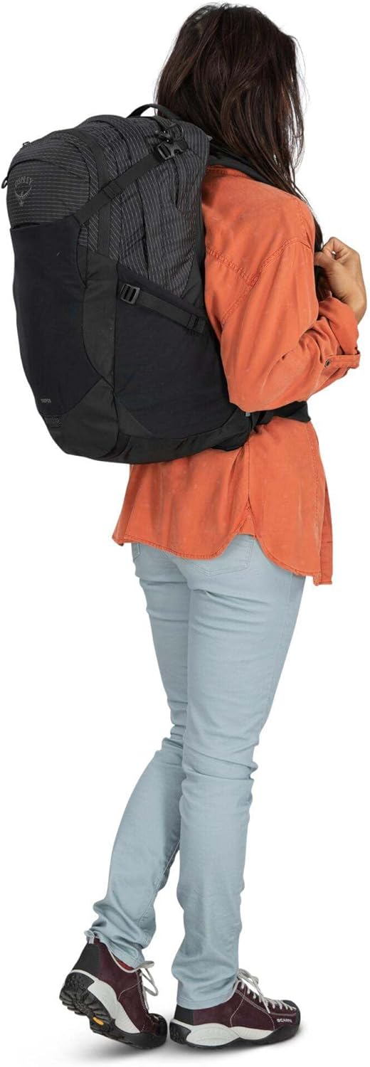 Osprey Tropos - Mochila para portátil, color tungsteno con ondas so...