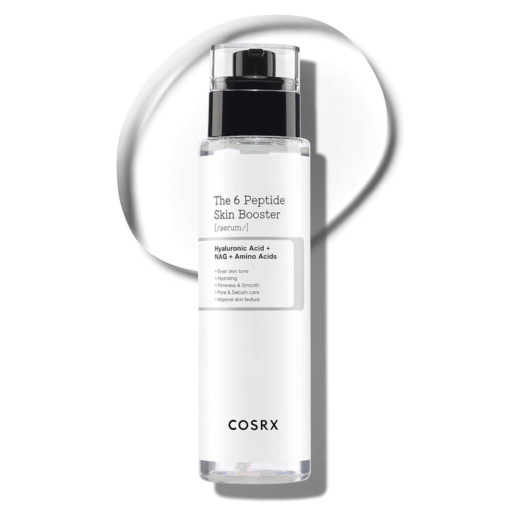 COSRX 6X Peptide Collagen Skin Booster Toner Serum para piel opaca...