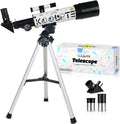 Telescopio para niños a partir de 3 años, apertura de 1.969 in
