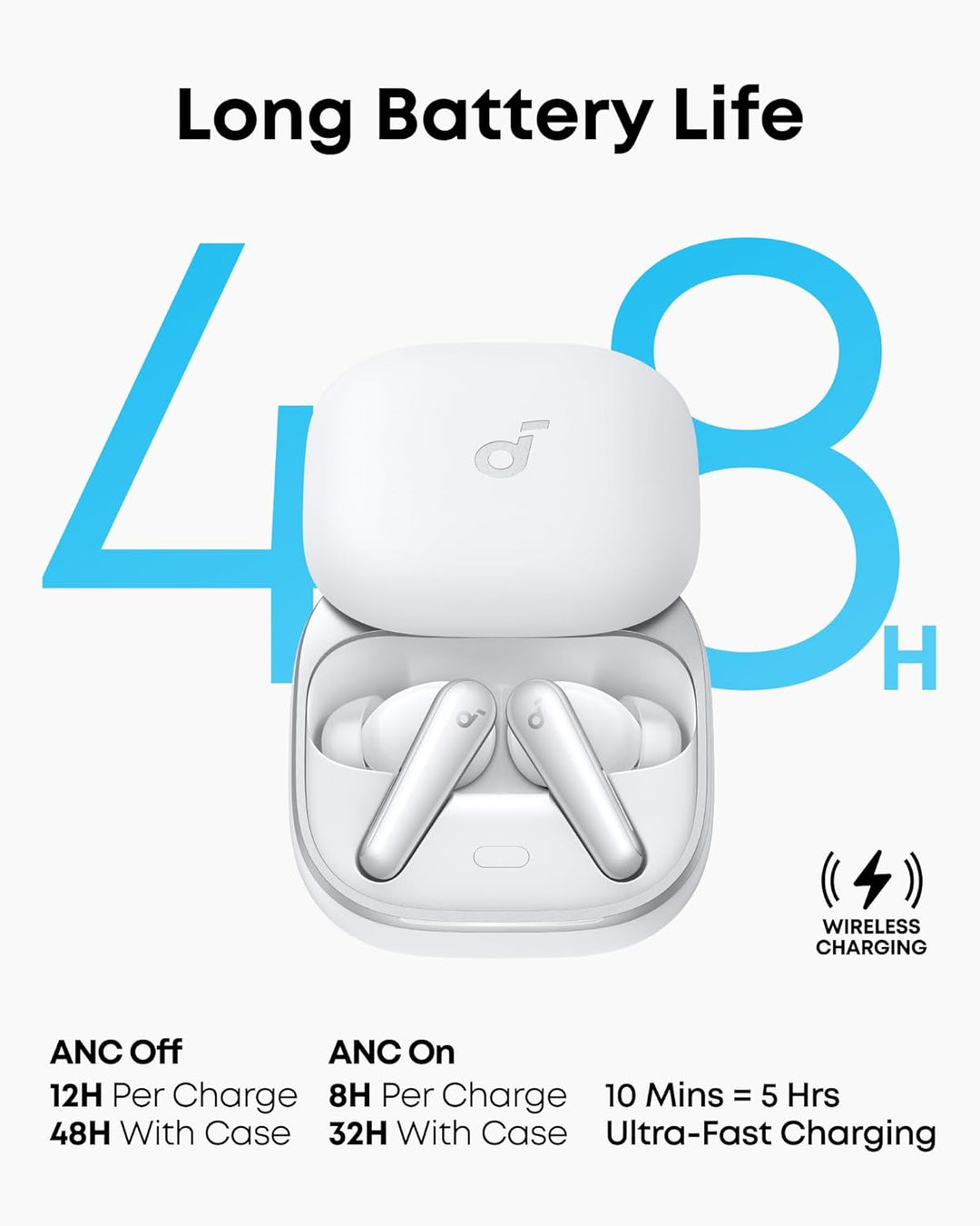 Soundcore Liberty 5 de Anker, auriculares inalámbricos con cancelac...