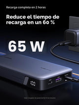UGREEN Power Bank 25,000mAh 145W Cargador portátil para laptop, paq...