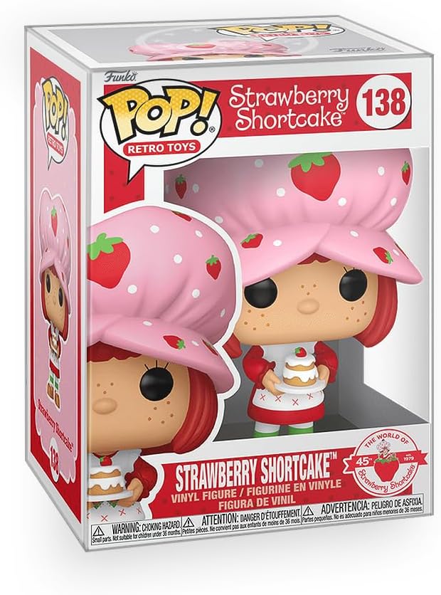 Epic Collectibles Pop Animation - Figura de vinilo de Pastel de Fresa