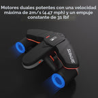 sublue Navbow Underwater Scooter Dual Motors con Action Camera Mount Low Battery Alarm 3 Gear Speed 4.47 mph 60 Minutes 131ft Swimming Pool Diving Snorkeling Water Scooter para Adults