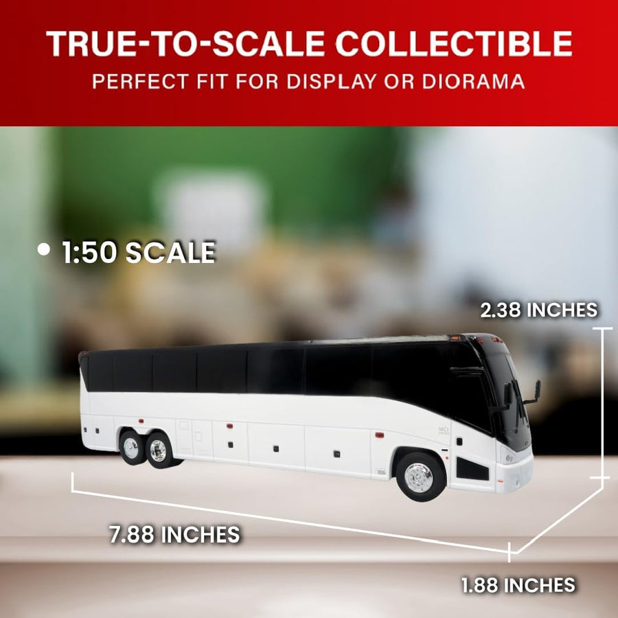 Iconic Replicas NFI Xcelsior XN40 Transit  Blanco en