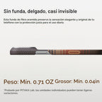 pitaka Funda para iPhone 18 Pro de 6.3" con sensación sin funda, puesta de