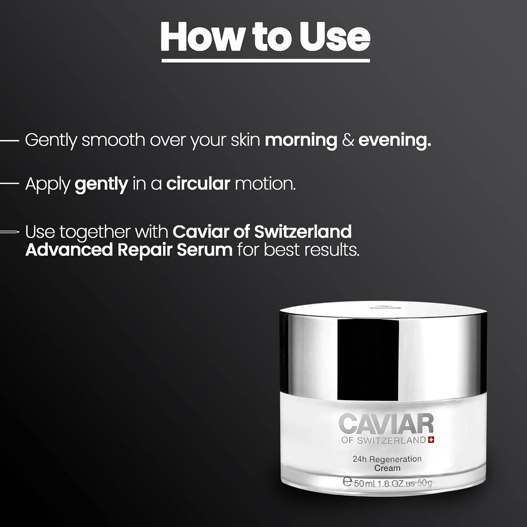 Crema hidratante facial Caviar Regenerate \u2013 Crema antienvejeci...