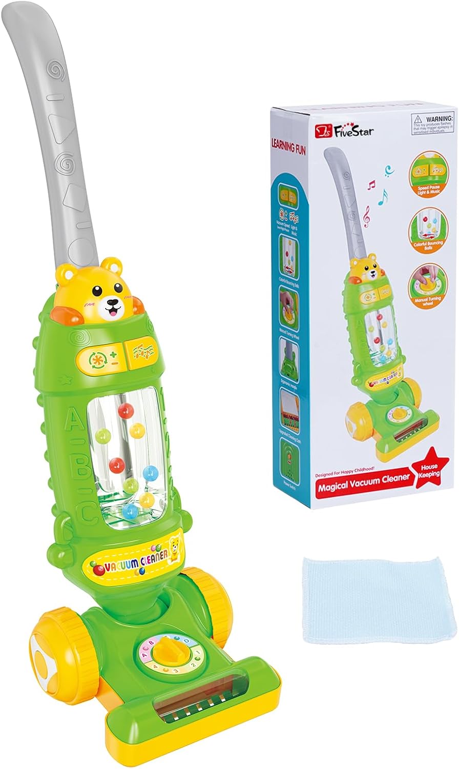 Juguete al vacío para niños mayores de 18 meses con luces y sonidos