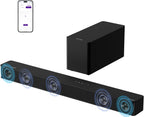 ULTIMEA Sistema de barra de sonido Surround 5.1CH con Dolby Atmos, Poseidon M60