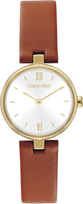Calvin Klein Reloj de cuarzo de dos manecillas para mujer Gleam