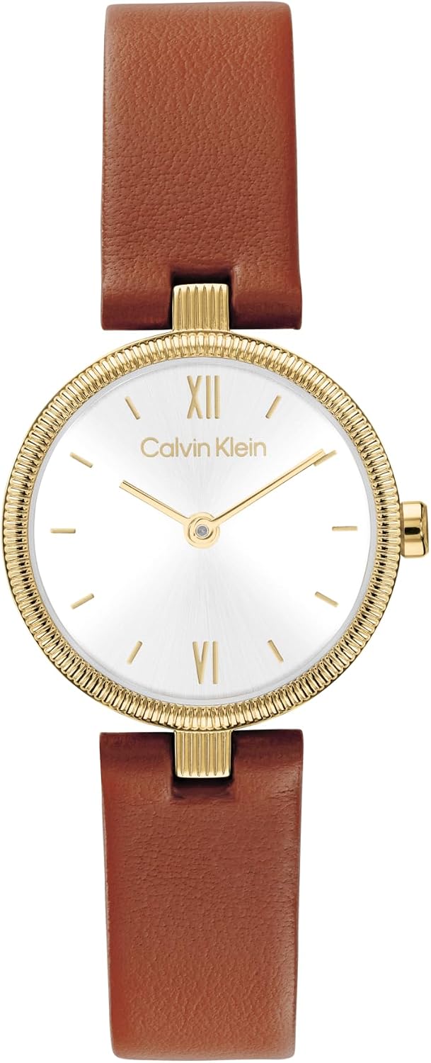 Calvin Klein Reloj de cuarzo de dos manecillas para mujer Gleam