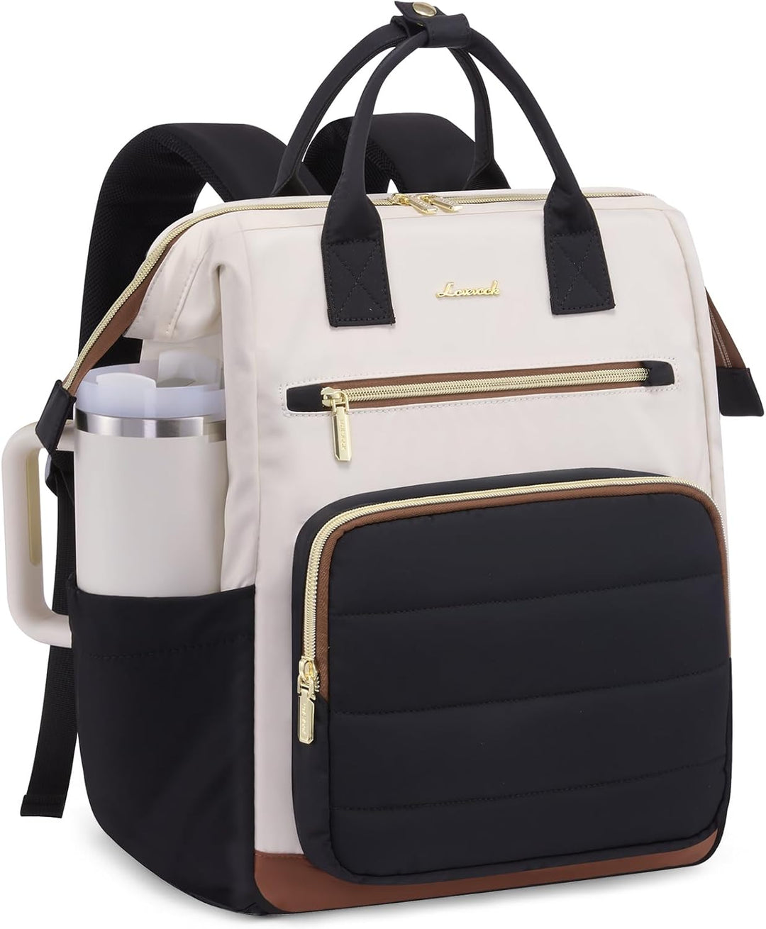 LOVEVOOK - Mochila de computadora portátil para mujer, mochila de t...