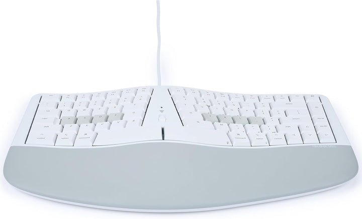 KINESIS mWave - Teclado ergonómico silencioso para Mac (blanco) | I...