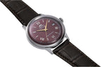 Orient, "2da generación Bambino Ver. 2", reloj automático japonés, de vestir, de acero inoxidable y cuero para hombre