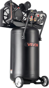 VEVOR Compresor de aire de 25 galones, 2HP 5.5 SCFM a 90PSI, tanque...