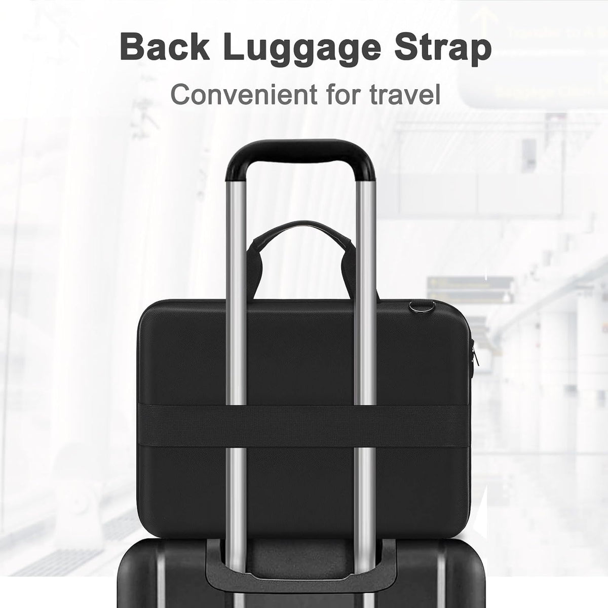 MOSISO Bolsa para computadora portátil para hombre, bolsa de comput...
