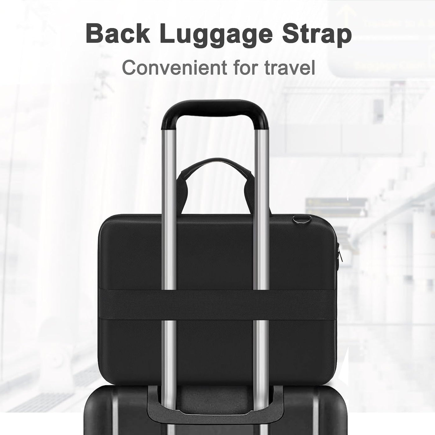 MOSISO Bolsa para computadora portátil para hombre, bolsa de comput...