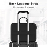 MOSISO Bolsa para computadora portátil para hombre, bolsa de comput...