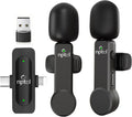 Mini micrófono inalámbrico para iPhone PC, USB tipo C Lavalier Lapel