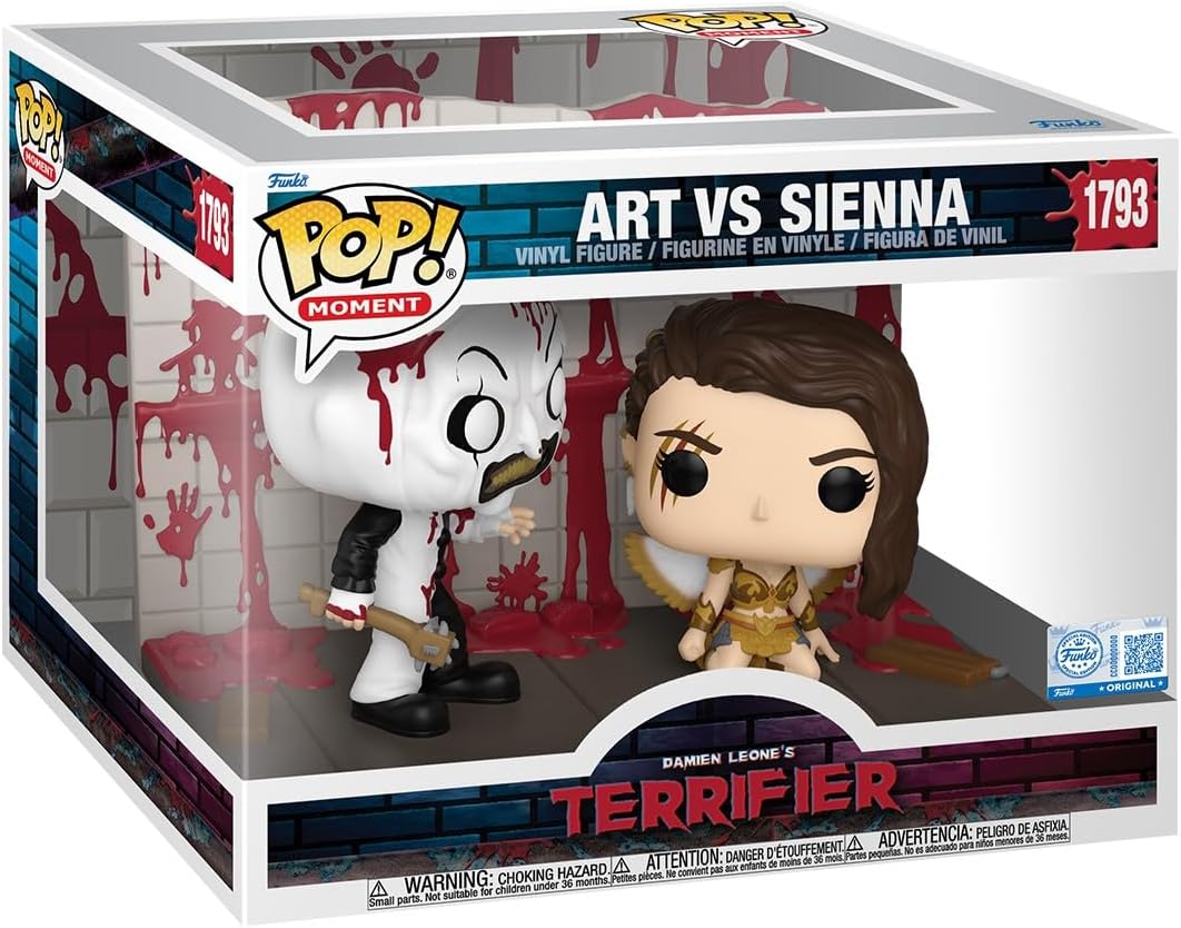 Funko Pop! Moments: Terrifier 2 - Art vs Sienna, exclusivo de Amazon