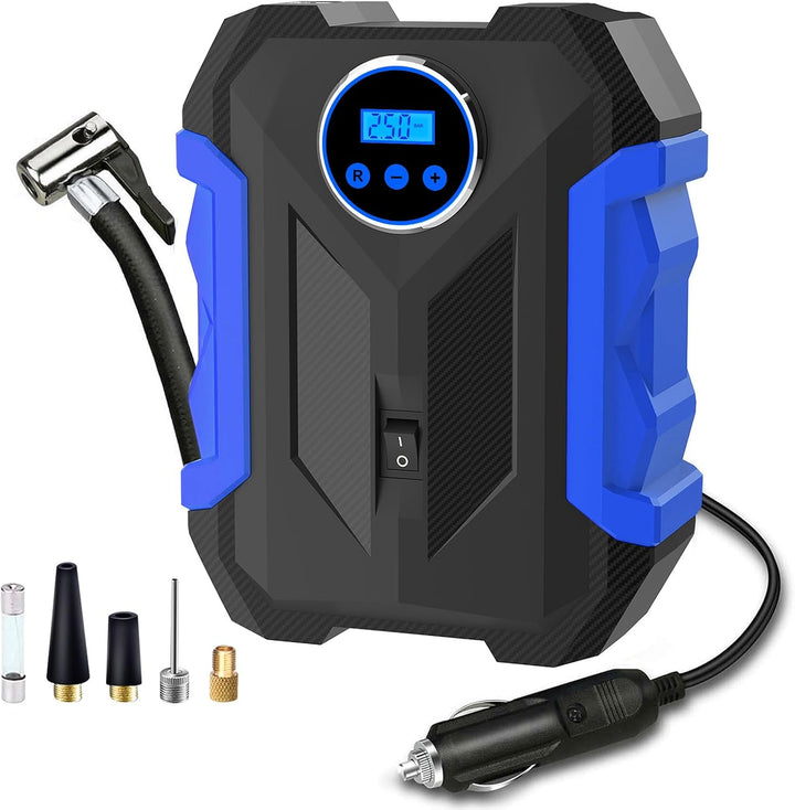 Compresor de aire digital para coche, bomba automática portátil, in...