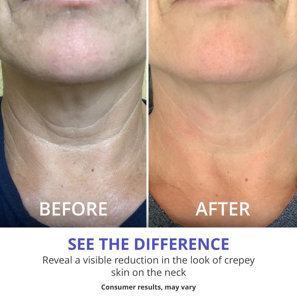 Crema hidratante para cuello y pecho goPure para reafirmar, tensar...